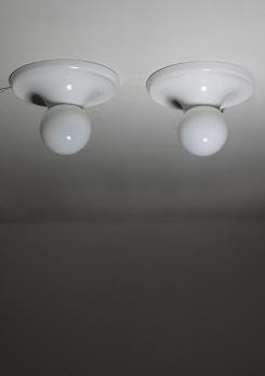 Compasso - "Light Ball" Wall / Ceiling Lamp by Castiglioni for Flos