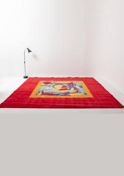 Compasso - "La Rochefoucauld" Wool Carpet by Linde Burkhardt for Driade