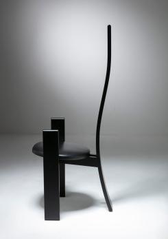 Compasso - Pair of "Golem" Chairs by Vico Magistretti for Poggi