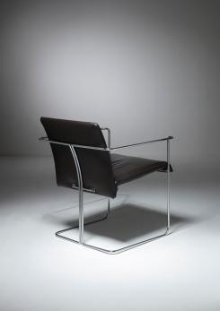 Compasso - Set of Four "P15" Armchairs by Ernesto Redaelli for Saporiti
