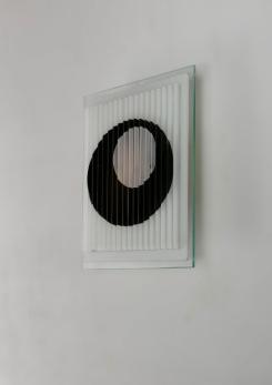 Compasso - Optical Glass Sconce by Lumenform