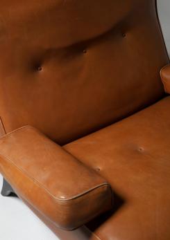 Compasso - P73 "Sir" Lounge Chair by Eugenio Gerli for Tecno
