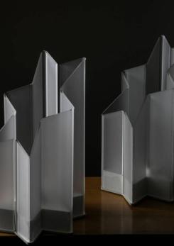 Compasso - Rare Pair of Table Lamps by Carla Venosta