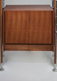 Compasso - Italian Bookcase, 1960s 