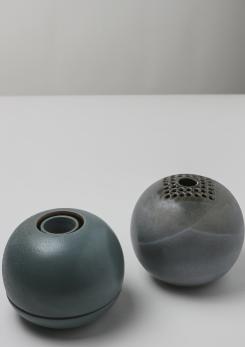 Compasso - Remarkable Set of Two Centrepieces by Franco Bucci for Laboratorio Pesaro