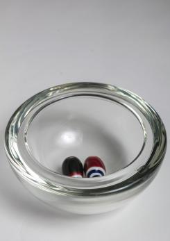 Compasso - Crystal Centerpiece by Barbini, Murano