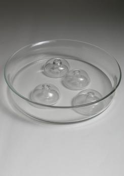 Compasso - Centerpiece with Candleholders by Barbini