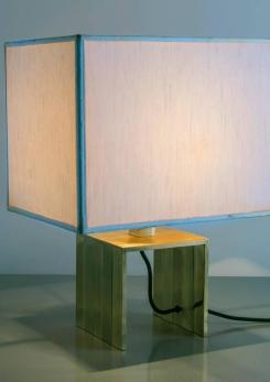 Compasso - Italian 1970s Brass Table Lamp by F.lli Martini Compasso - Italian 1970s Brass Table Lamp by F.lli Martini