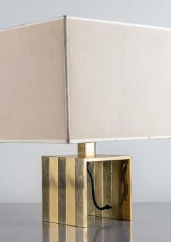 Compasso - Italian 1970s Brass Table Lamp by F.lli Martini