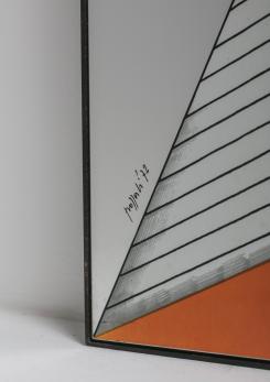 Compasso - "Allo Chalet delle Rose" Artwork by Concetto Pozzati for Jabik