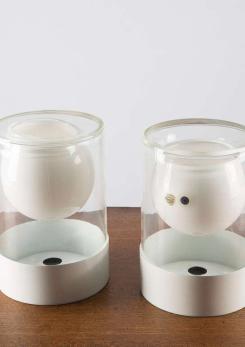 Compasso - Pair of Vases by Ugo la Pietra for La Murrina / Poggi