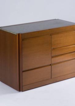 Compasso - Set of Two Marble-Top "4D" Storage System by Mangiarotti for Molteni