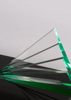Compasso - Imposing Plexiglass Sculpture by Luca Bonato for Fusina